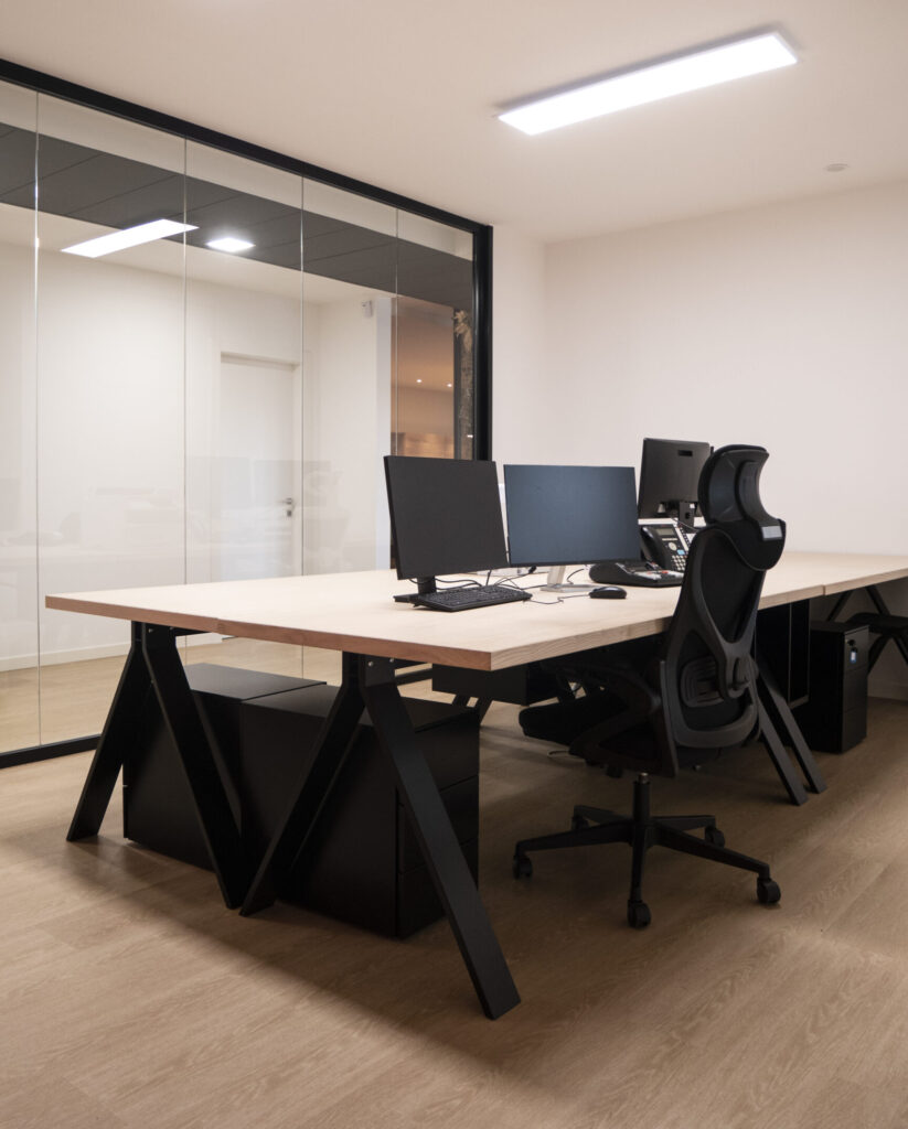 Interior design per uffici e area accoglienza